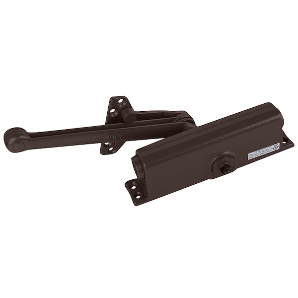 Manual, Hydraulic, 1260 Series Surface Mounted Closers, Surface Mounted Closer, Dark Bronze